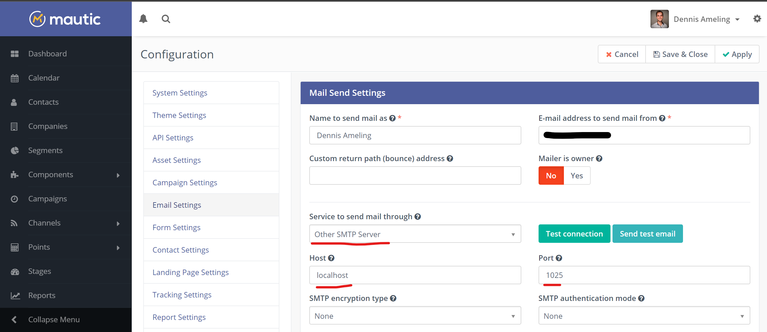 Local Mautic development with DDEV 2 DDEV Mautic Mailhog configuration