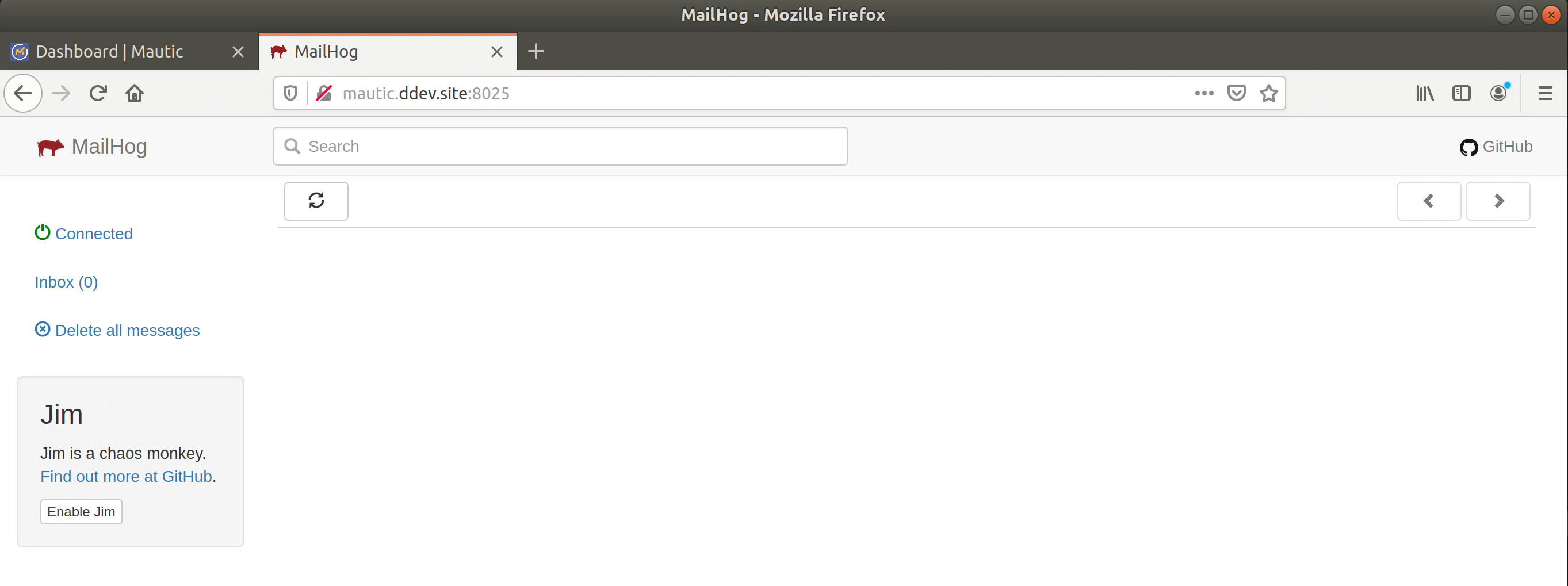 Local Mautic development with DDEV 3 Mailhog DDEV Mautic